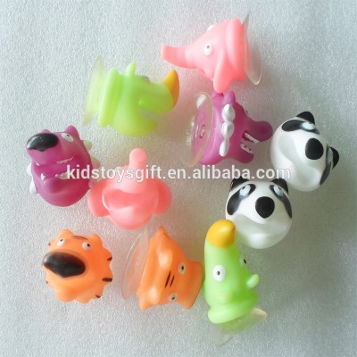 Plastic Small cheaper animal design toothbrush holder toy