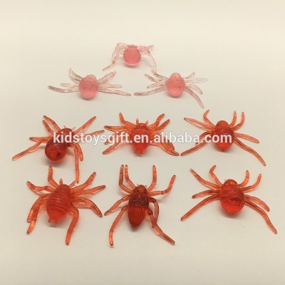 Wholesale TPR soft toy spider