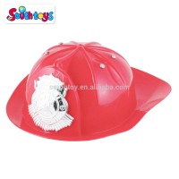 Kids Fireman Pretend Play Hat Toy Firefighter Helmet