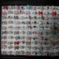 Fashion metal kids rings