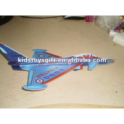 fighter 3D Fly Toys Puzzle Fighter Airliner - Paper Airplane Toy Dino kiddies gliders