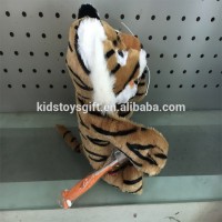 Educational high quality Brushing plush cute tiger