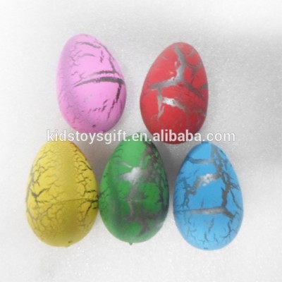 Fancy 4.5*6cm ecofriendly material growing hatching dinosauur animal egg