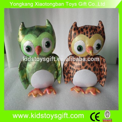 Popular Novely Home decorations Sand stuffed owl