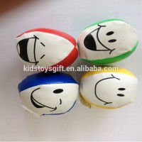 Goofy smile face Soft sports kick ball toy