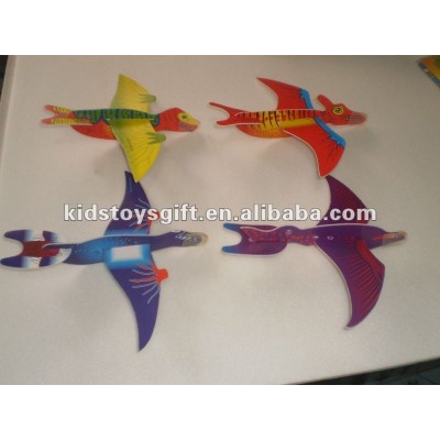 Assorted Flying Plane Gliders Kids Party Toy Gift Dinosaur series