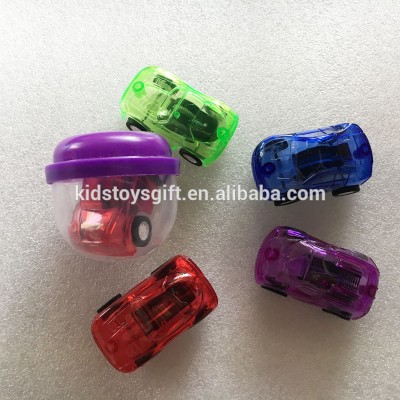 High quality kids cheaper crazy pull back car cheaper capsule toy