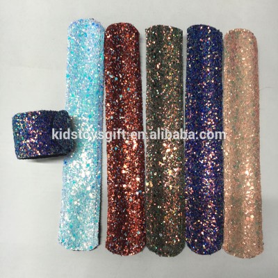 2019 New Style Fashion  kids  glitter  sequin slap   bracelet