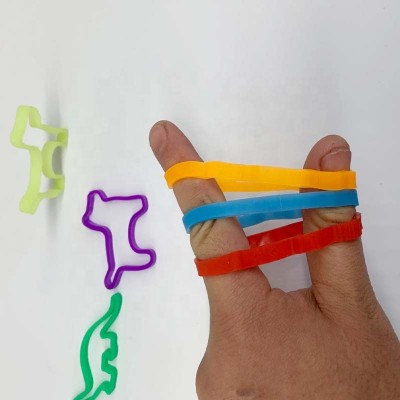 Hot Selling Buddy bands Soft Rubber Bracelet Bandz Shaped Silly Bands